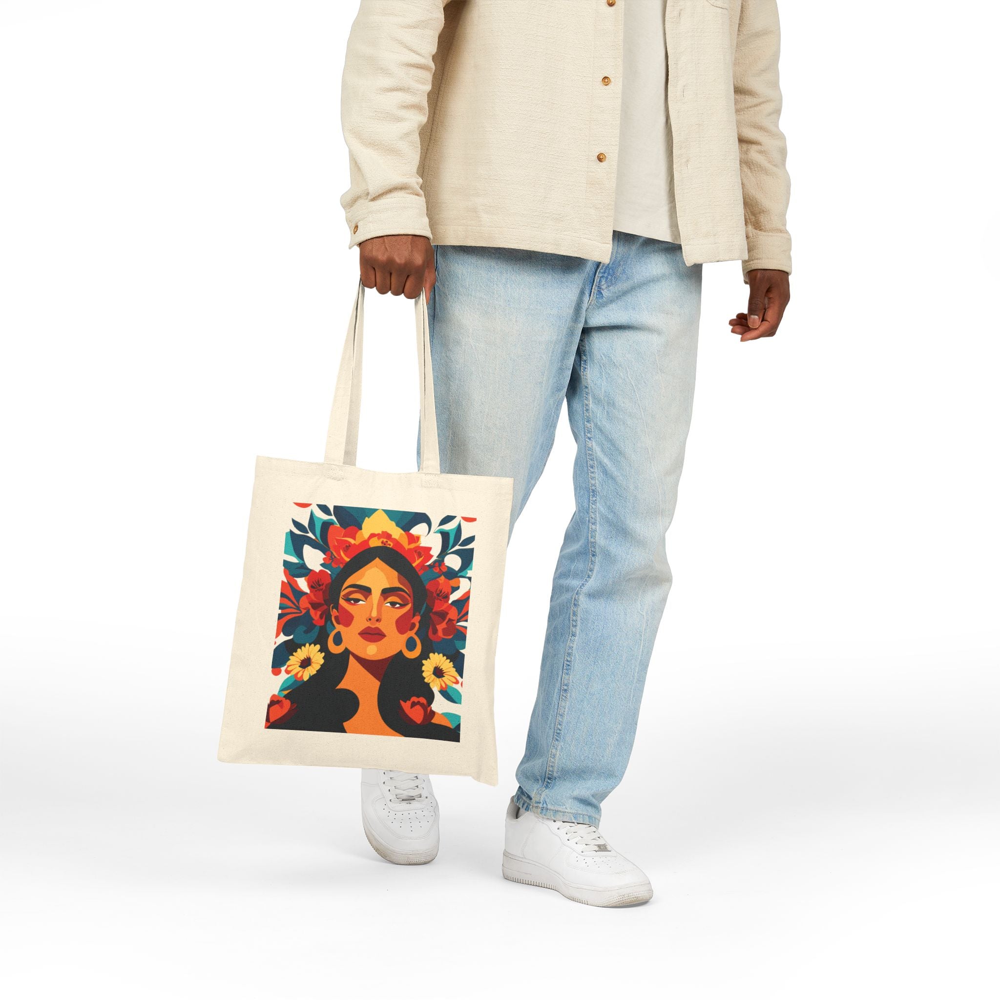 Radical Señora Cotton Canvas Tote Bag