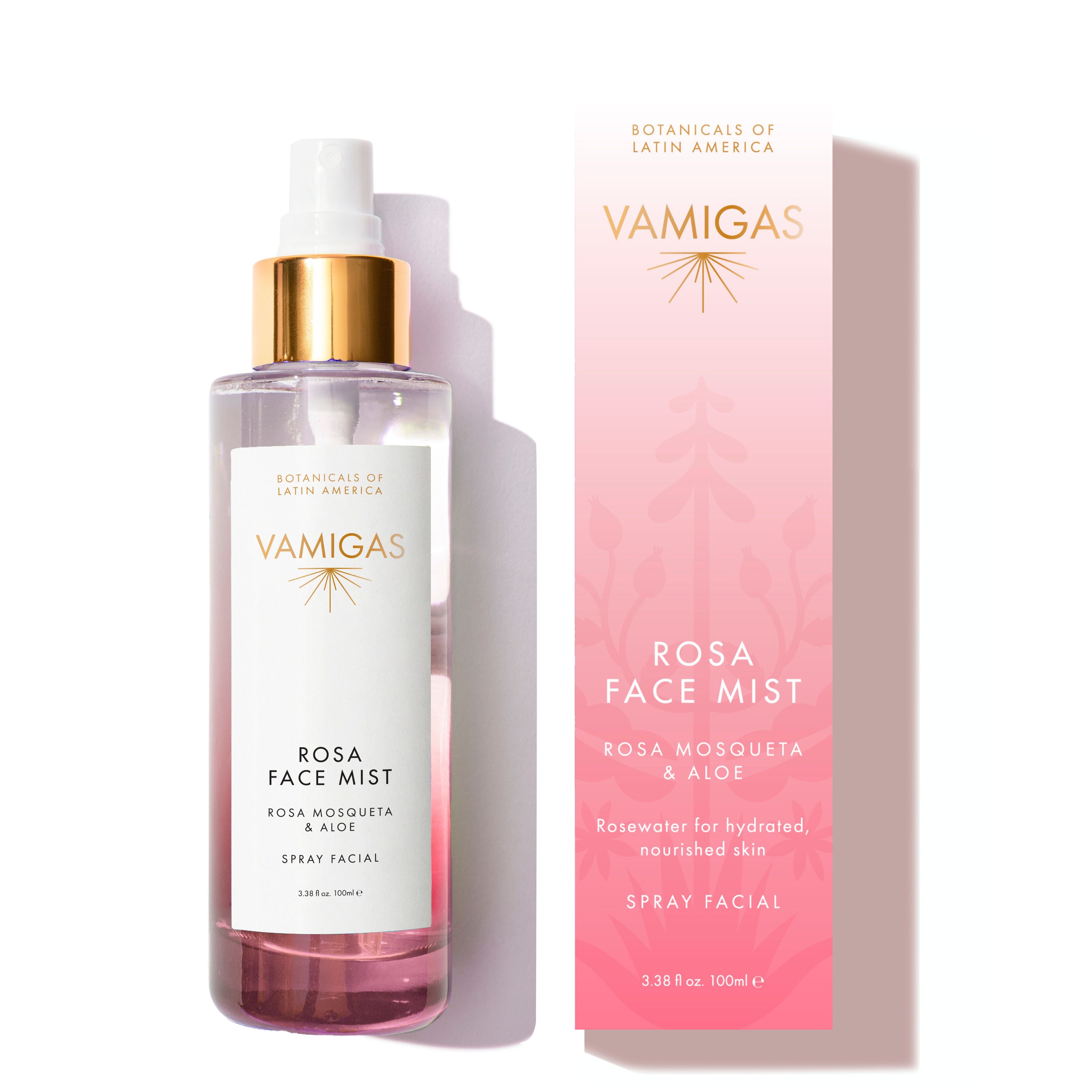 Rosehip Face Mist - Rosewater, Certified Organic Rosehip Oil & Aloe